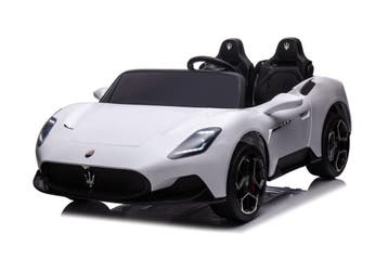 Maserati MC20 2-zitter, 24v elektrische kinderauto, rubberen, Ophalen of Verzenden