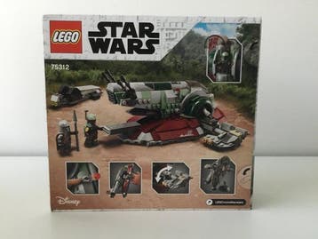 Lego Set - 75312 - Star Wars - Boba Fetts Starship, Kinderen en Baby's, Nieuw