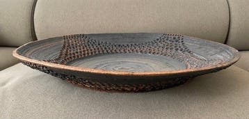 Arabia - Raija Tuumi - Schaal - D. 65 cm - Aardewerk - 1973;, Antiek en Kunst