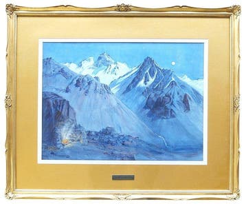 Ernest Courtois de Bonnencontre (1859-1955) - Clair de lune, Antiquités & Art