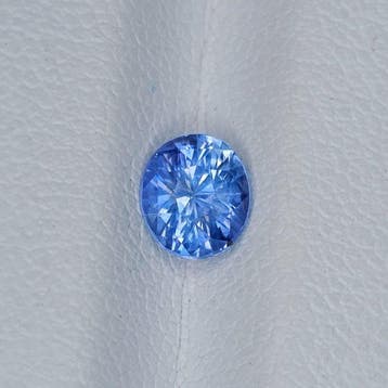 Zonder minimumprijs Blauw Saffier - 1.22 ct - International, Nieuw