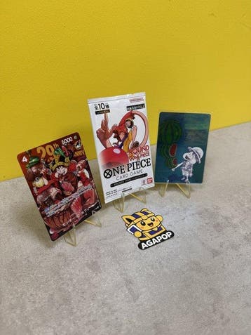 One Piece - 3 Verzegelde kaart - Monkey D. Luffy Lotto 3