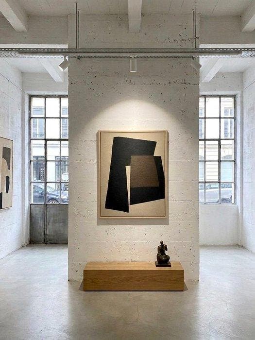 Valérie Bernier - RUE DES PYRAMIDES- L - 85x65cm, Antiquités & Art, Art | Peinture | Moderne