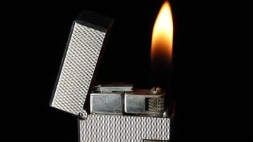 Dunill - Barley Pattern Rollagas Lighter - Zonder, Nieuw