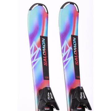 80 90 100 110 kinder skis SALOMON L QST JR S 2026, grip wal, Verzenden, Gebruikt, Salomon