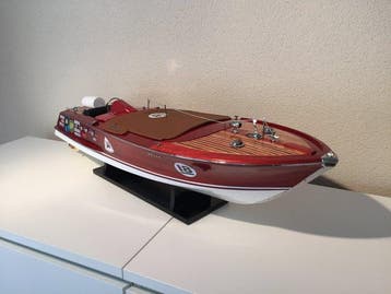 Maquette RIVA Aquarama version Zoom de course 1/12 bois 1:12, Nieuw