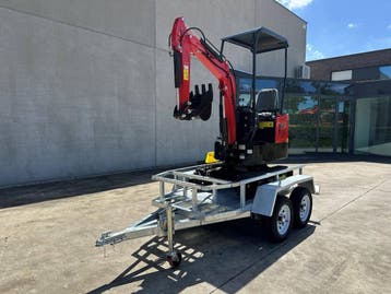 Veiling: Minigraafmachine JPC HT12 Diesel 2025 Nieuw, Ophalen