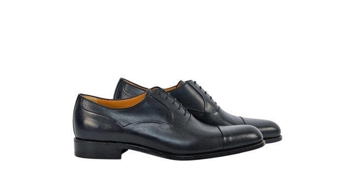 TESTONI - 8 UK / 42 IT - Oxford Shoes Blue Bolognese, Kleding | Heren, Schoenen