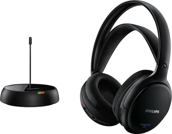 SHOWMODEL Philips SHC5200 - Draadloze Koptelefoon - Zwart, Audio, Tv en Foto, Hoofdtelefoons, Nieuw, Verzenden
