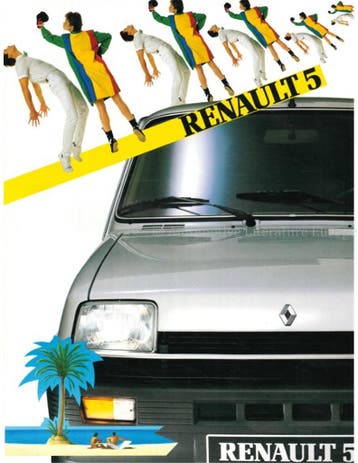 1983 RENAULT 5 BROCHURE NEDERLANDS, Nieuw