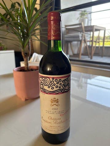 1988 Château Mouton Rothschild - Pauillac 1er Grand Cru, Nieuw