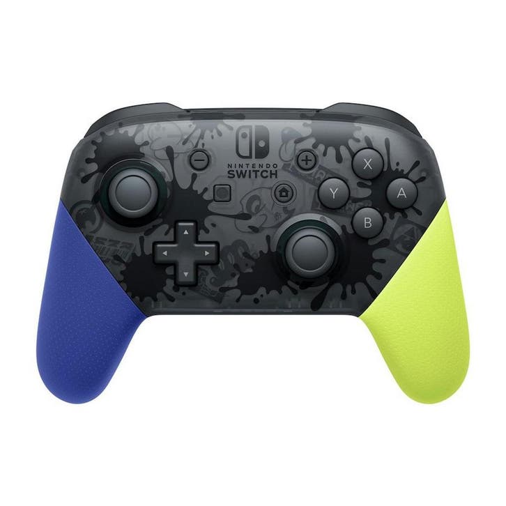 Nintendo Switch Pro Controller Splatoon 3 Edition, Games en Spelcomputers, Spelcomputers | Nintendo Switch, Zo goed als nieuw