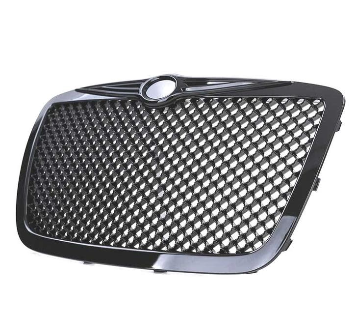 CALANDRE CHRYSLER 300C 04-11 LOOK BENTLEY NOIR BRILLANT, Auto-onderdelen, Carrosserie, Verzenden