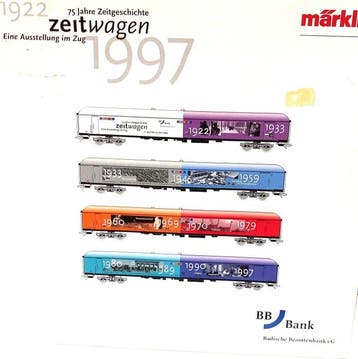Märklin H0 - Modeltrein goederenwagonset (1) - Set van vier, Nieuw
