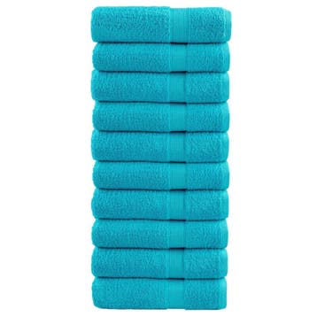 vidaXL Badhanddoeken SOLUND 10 st 600 g/m² 70x140 cm, Verzenden, Nieuw