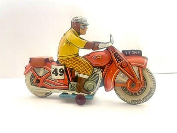 Mettoy - Blikken speelgoed - Motorcycle TT3149 - Verenigd