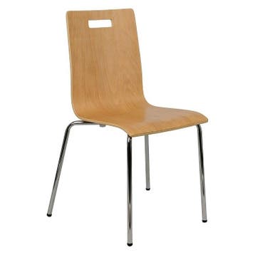 Stoel Holt | Multiplex (Beuken) | Zithoogte 46cm |, Verzenden, Nieuw in verpakking