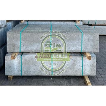 Plaque en béton 250x30x3,2 cm - convient aux poteaux en, Jardin & Terrasse, Neuf