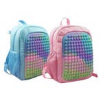 Mini Pop It Rugzak voor Kinderen - Antistress Fidget Zacht, Verzenden