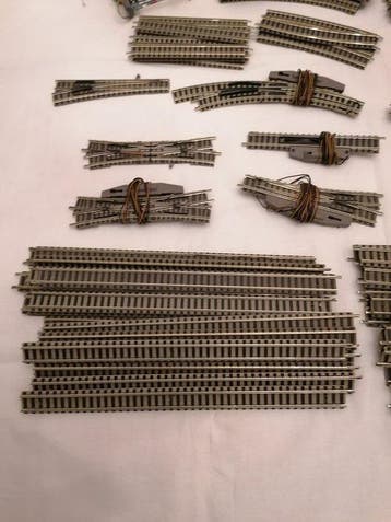 Fleischmann N - 9100,9101,9102...... - Voie ferrée pour