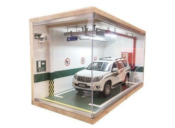 Garage Diorama 1:18 - Voiture miniature - Parking Diorama, Nieuw