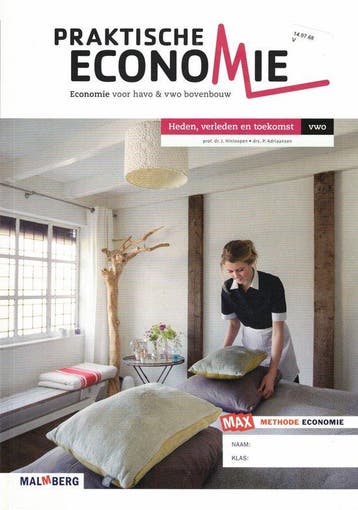Praktische Economie MAX / mod H/V/T 4/5/6 vwo (16), Verzenden, Prof Hinloopen