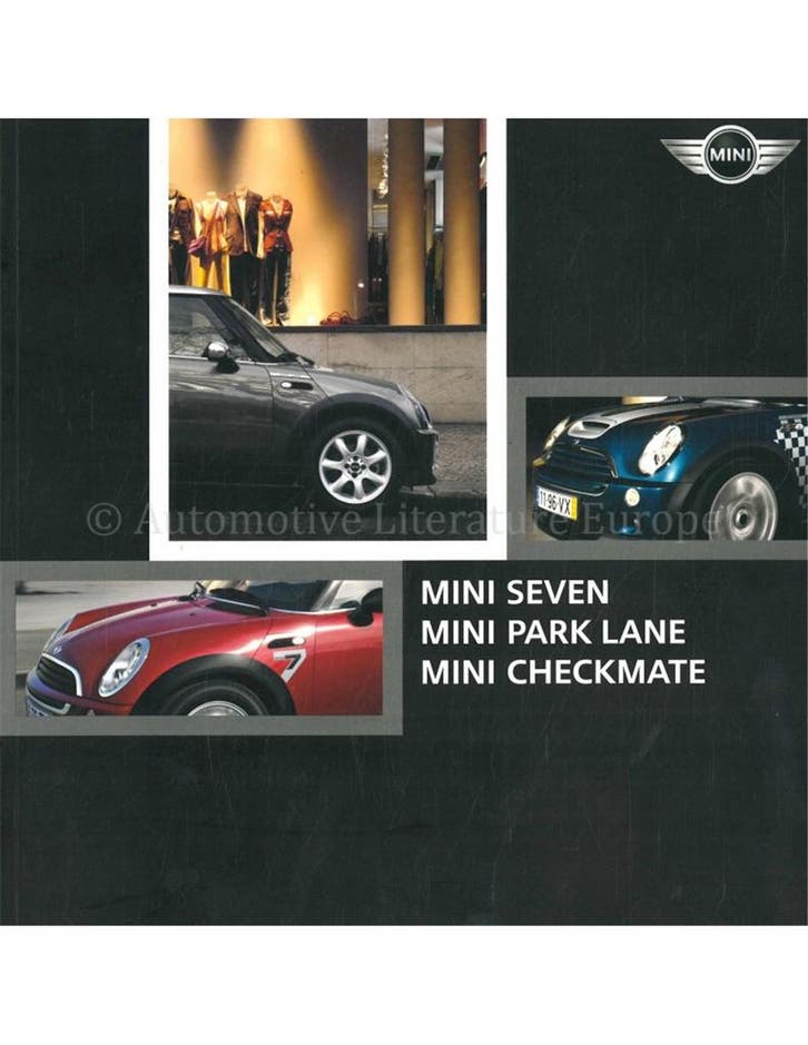 2005 MINI BROCHURE NEDERLANDS, Livres, Autos | Brochures & Magazines