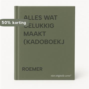 ALLES WAT GELUKKIG MAAKT (KADOBOEKJ 9789060847244 ROEMER, Verzenden, Zo goed als nieuw, ROEMER