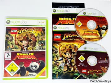 Xbox 360 - Lego Indiana Jones - Kung Fu Panda, Verzenden, Gebruikt