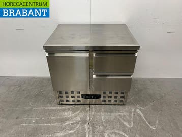 Table de travail réfrigérée Combisteel en acier inoxydable,, Verzenden