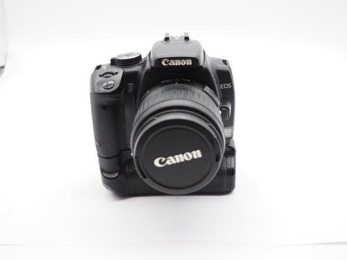 Canon eos 400D camera + 18-55mm lens + BG-E3 (inclusief, Audio, Tv en Foto, Fotocamera's Digitaal