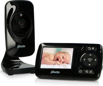 Alecto DVM71BK - Babyfoon met camera - Temperatuurweergave -, Kinderen en Baby's, Babyfoons, Verzenden, Nieuw