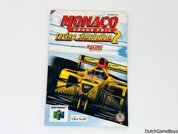 Nintendo 64 / N64 - Monaco Grand Prix - Racing Simulation 2, Verzenden