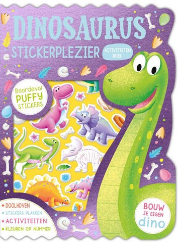 Dinosaurus stickerplezier (Goed), Boeken, Verzenden, Nieuw