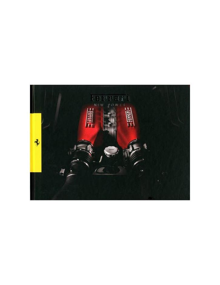 2014 FERRARI NEW POWER HARDCOVER BROCHURE 4692/14, Boeken, Auto's | Folders en Tijdschriften, Ophalen of Verzenden