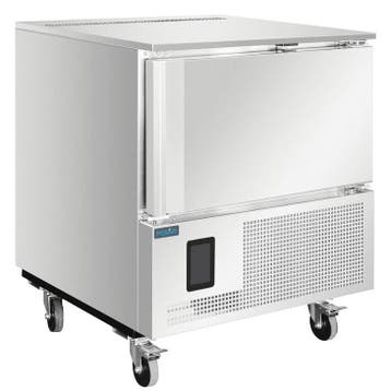 Blastchiller | 3 Niveaus (1/1 GN) | Max. 12kg (Koelen) /, Verzenden, Nieuw in verpakking