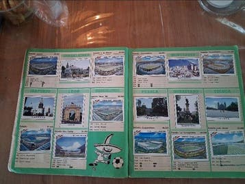 Panini World Cup Mexico 86 - Only minus 3 Album incomplet -, Nieuw