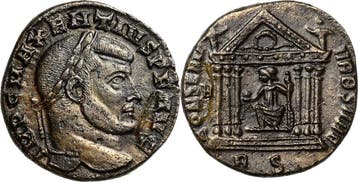 Follis 307/310, Kaiserzeit Maxentius 307-312, Verzenden