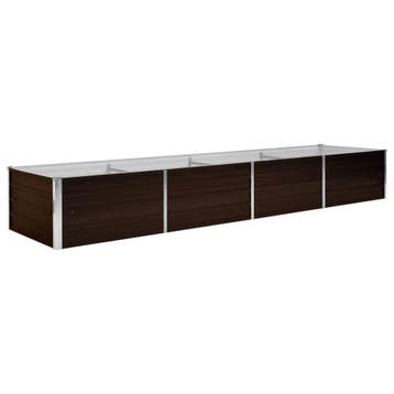 Plantenbak 320cm staal: -34% Retour deal, pak je kans!, 100 cm of meer, Verzenden, Zo goed als nieuw, Metaal