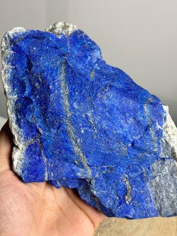 Lapis lazuli ruwe steen AA-kwaliteit Hoofd 4 - Hoogte: 130