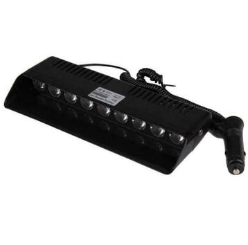 ORANJE 9 LED Dashboard Strobe Flash zwaailicht, Verzenden, Nieuw