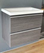 onderkast 60cmx36cm zo.wastafel houtn. grijs, Ophalen of Verzenden