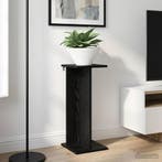 vidaXL Plantenstand 2 pcs Zwarte Eik 25 x 25,5 x 60,5 cm, Verzenden