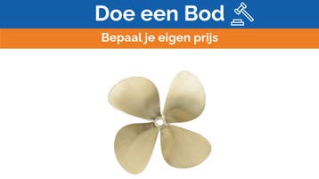 Bieden: Vetus P4E 4-Blade Marine Propeller 18 x 10 R - P4E1, Watersport en Boten, Ophalen of Verzenden, Nieuw