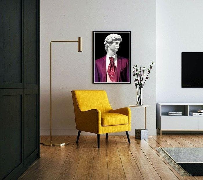 Bonaschi (1959) - Poltrona n°250822, Antiquités & Art, Art | Peinture | Moderne