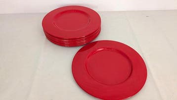 Tafelservies (12) - Staal, Laccato - Voor 12 personen.