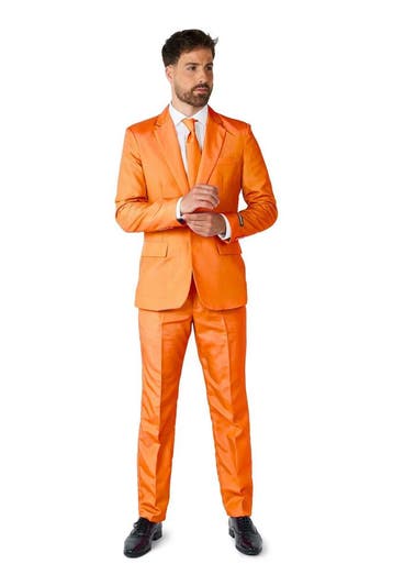 Oranje Pak Heren Suitmeister, Verzenden, Nieuw