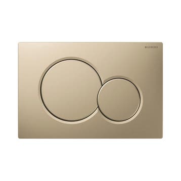 Bedieningsplaat Sigma by Geberit Frontbediening Mat Beige, Ophalen of Verzenden, Nieuw, Overige typen