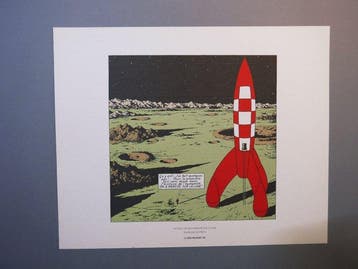 Hergé - Moulinsart - Tintin - Ensemble de 3 tirés à part -, Nieuw