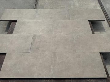 Veiling - 46,92 M2 Keramische Tegel Taupe 40x80x3 Cm, Tuin en Terras, Nieuw